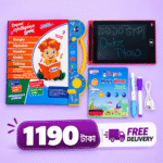 62 Pages ZAYAN Intelligence Book with 8.5" LED Writing Tab