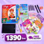 62 Pages ZAYAN Intelligence Book + LED Writing Tab + Magic Writing Book